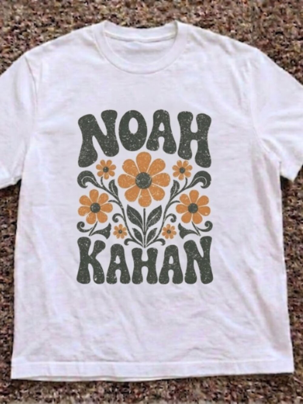 Noah Kahan Floral Graphic T-Shirt